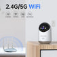 Caméra De Sécurité Intelligente WiFi 5MP Avec Vision Nocturne