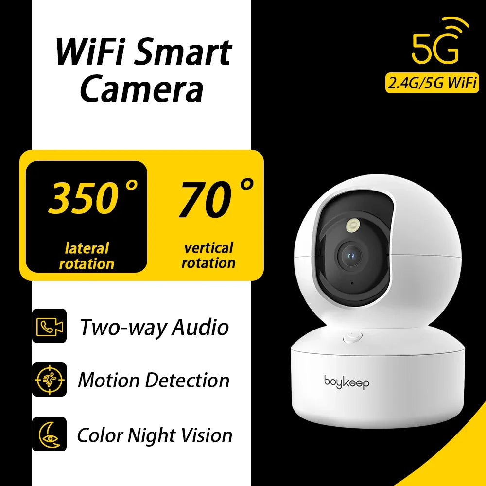 Caméra Intérieure WiFi 3MP avec Suivi Automatique